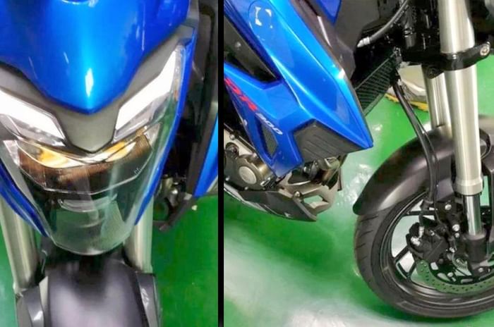 2019 Suzuki GSX-S300 spotted undisguised